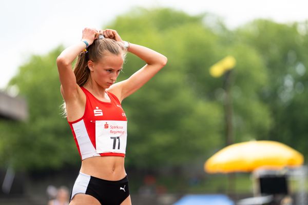 Karolina Mia Haas (LG Olympia Dortmund) am 04.06.2022 waehrend der Sparkassen Gala in Regensburg